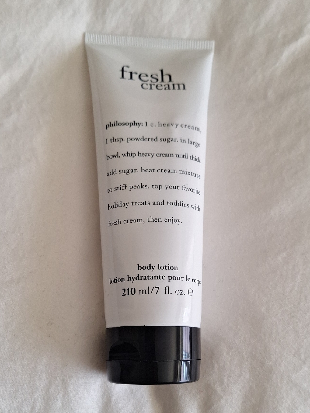 Philosophy Fresh Cream Body Lotion - White & Black